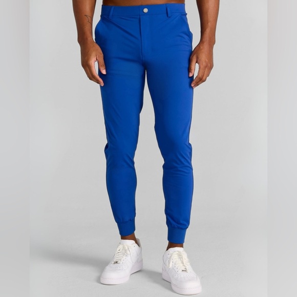 Redvanly Halliday Pull On Golf Jogger In Limoges Blue Mens Size Large - Picture 1 of 8